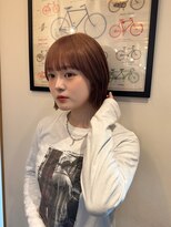 シビバイレボ(CIBI by revo)&nbsp;地毛風カラー/切りっぱなしボブ/ショートボブ[船橋]