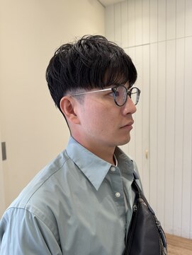 モリオフロムロンドン 大宮店(morio from London) 【かほ】残しパーマ×ナチュラルマッシュ