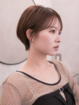 フォト 新宿三丁目(foto) ▽コンパクトショートミニウルフブリーチなし前髪ミディアム新宿