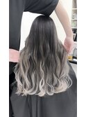 【Rikuto限定】バレイヤージュ　シャドールーツ　エンドカラー