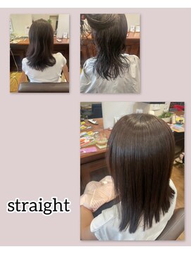 ブラウンヘアー(BROWN HAIR) 美艶ストレート