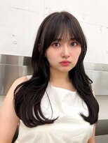 ヒュー 広島(HEW)&nbsp;20代30代大人かわいいくびれレイヤーカットオリーブベージュ