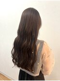20代30代夏カラー透明感グレージュ×小顔カット