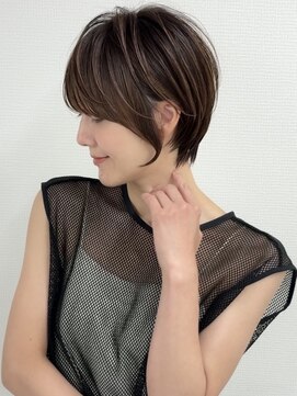 ジルブラン 横浜関内(JIL BLAN) ハイライト白髪染め白髪ぼかしショートボブレイヤー40代横浜関内