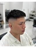クロップ＜立川/スキンフェード/アイロンパーマ/濡れパン＞