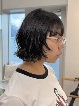 ロンドアンメゾン 原宿(Lond un Maison.) 暗めカラー/韓国風巻き/レイヤーカット/くすみベージュ/原宿