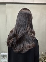 ファビ 渋谷(Fab) くびれヘア/暗めカラー/アプリコットオレンジ/縮毛矯正