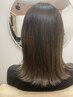 【お手入れ楽で綺麗になりたい】かんたん再現性カット+パーソナルヘアカラー