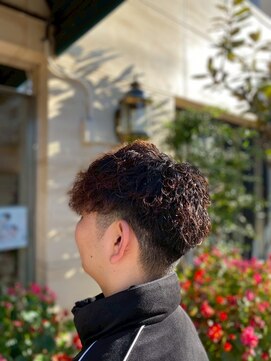 ピュア ポイント 和光店(PURE POINT) ツイストパーマ/ツーブロック