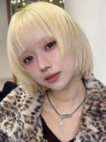 メゾンアクア 表参道(Maison ACQUA)&nbsp;レイヤーボブ/切りっぱなしボブ/ブロンドボブ/ハイトーンボブ