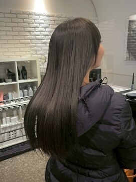 ディフィーノ 青山(DIFINO) 【ビフォーアフター】髪質改善/ダークブラウン/ストレートロング