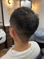 アンカー(ANCHOR)&nbsp;MEN’S HAIR/サーフカール/刈り上げセンターパート/印西市