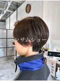 【小澤】すっきりハンサムショート
