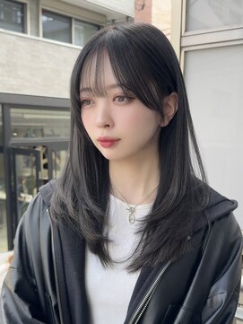 コート 表参道(Cote) 美髪レイヤーカット/くびれ巻き髪/ベージュカラー/縮毛矯正