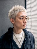 スパイキーショート/ハイトーン/ホワイトカラー