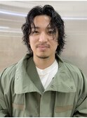 大人ミディアム波巻きパーマツイストスパイラルパーマ名古屋/栄