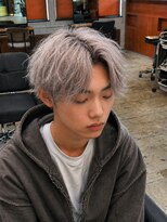 ジェットブラックキューサンロク(JET BLACK 936)&nbsp;センターパート　トリプルカラー