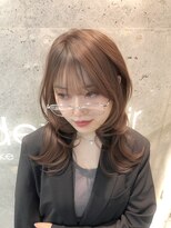 インデックスヘアー 錦糸町店(in'dex hair) 髪質改善グレージュカラーカーキベージュレイヤーロング錦糸町