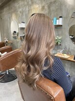 ノエル ヘアー アトリエ(Noele hair atelier)&nbsp;☆ムラ直しからミルクティーベージュ☆