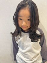 アース いわき店(HAIR&MAKE EARTH)&nbsp;ナチュラルレイヤー×くびれキッズミディ