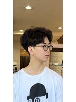 ヘアデザインサロン246&nbsp;メンズカット/無造作パーマ/アップバング/シャドウパーマ