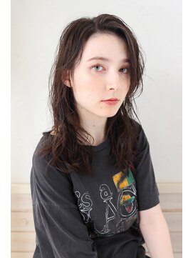 ネオリーブサイン 大森店(Neolive sign) 低温デジタルパーマで柔らかく、ふんわりミディアム　2