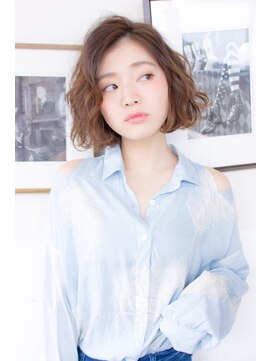 ロンドアベニール 北千住(Lond avenir) 【Lond avenir本田奈穂美】20.30.40代◎小顔切りっぱなしボブ