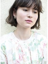 畔に&nbsp;yuru perm bob