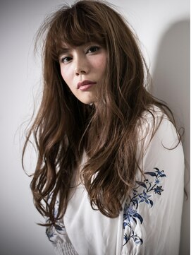 モッズヘア 越谷(mod's hair) くせ毛風ウェーブパーマ*グラマラス小顔ロングv越谷20代30代40代