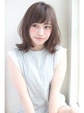 トゥーナ 表参道(tona) 【to/na】宮崎えりな 20代30代40代50代◎くびれ外はねミディアム