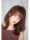 【shellbear 銀座】大人カジュアル外ハネミディアム