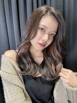 ロア 福岡天神本店(LORE)&nbsp;インナーカラー/ピンクベージュ/nana