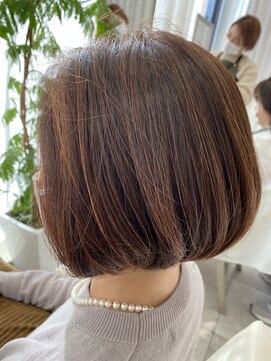 ヒアカアヴェダ 天神VIORO (Heaka AVEDA) ボブ【20代/30代/40代/ハイライト/インナーカラー】D