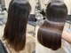 フォト 新宿(foto)の写真/独自の毛髪診断で髪の状態を見極めてダメージを最小限に抑えた施術。まっすぐ過ぎない自然な縮毛矯正。