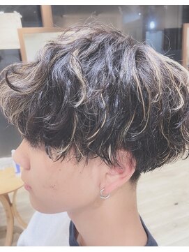 ヘアサロン バス(hair salon bath.) 波巻きパーマ