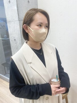 エフバイラブランシュ 大宮東口店(ef by La Blanche) こなれ感ボブスタイル/大宮/髪質改善/韓国/韓国ヘア/オージュア