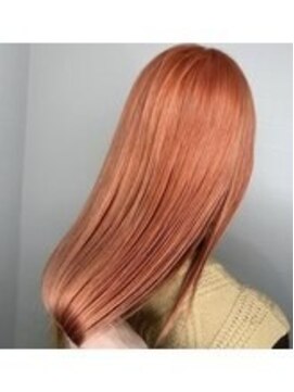 ユートピア(U topia) ＃ブリーチ１回で作る　＃オレンジ　＃ハイトーン