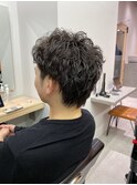 ツーブロック×ハードツイスパ