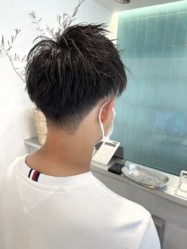 ロミーオム 本厚木(ROMMY. Homme) 刈り上げメンズショート就活ヘア