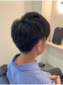 刈り上げマッシュスタイル