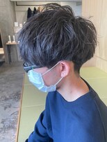 ニアウ 太田店(Niau)&nbsp;ツイストスパイラルパーママッシュメンズパーマ波巻きパーマ