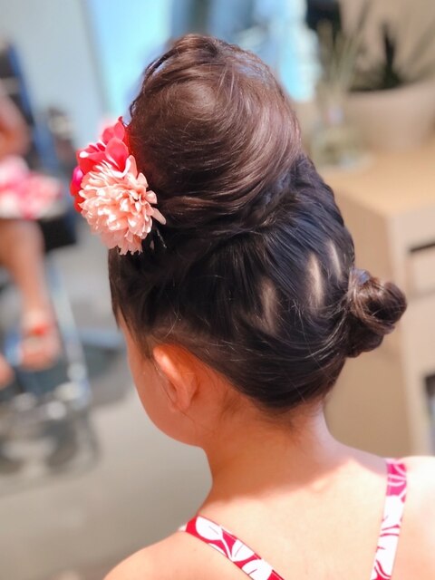 ◎夏祭り◎花火大会/キッズヘアアレンジ