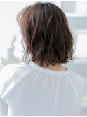 くせ毛風レイヤーゆるふわエアリーミディTb4上尾20代30代40代