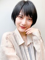 ソア 渋谷(soar)&nbsp;30代40代50代ハンサムショート/くびれヘア/メルティカラー/小顔