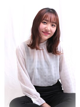 ヘアースペース ミツオ(hair space MITSUO) ユルっとパーマスタイル