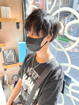 ミッシェル アフロート(michelle afloat) ◆ツイスト質感のメンズカットショート◆