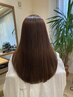 髪質改善　酸熱ストレート　￥26000