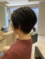 アッシュ 仙川店(Ash)&nbsp;50代ボリュームない方必見！乾かしただけでまとまるショートボブ
