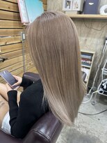 ヘアカロン(Hair CALON) ミルクティーベージュ/ハイトーンカラー/韓国ヘア