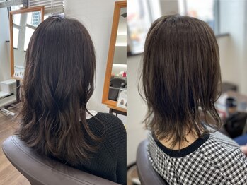 ヘアー ワンアビル(Hair One Abile)の写真/【お手頃価格で可愛く変身♪】大胆なイメチェンや、じっくり相談しながら作る理想のスタイルもお任せ☆